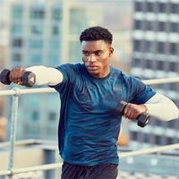阿迪达斯 adidas哑铃一对装家用练臂肌六角1-5kg运动女士专业防滑哑铃男器材