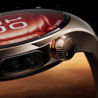 华为 WATCH 5 Pro eSIM版 指尖血氧监测 金星白 42mm 智能手表