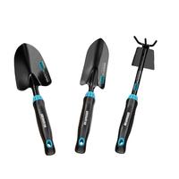 绿林种花挖土园艺工具三件套小铲子耙子家用盆栽花铲养花沙滩赶海