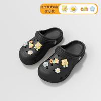 轻便舒适透气亲子洞洞鞋夏季室内沙滩鞋包头凉拖鞋软底