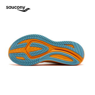 saucony VESSEL2威途2款减震专业运动跑鞋 米桔5 42.5
