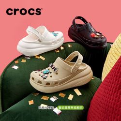 crocs 卡骆驰 情侣沙滩鞋207521
