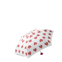 富尔顿（FULTON）英国进口防晒伞绅士鸭手柄伞晴雨两用便携折叠雨伞七夕纪念送老婆 Curio-2-UV Falling Heart