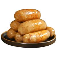 【烈儿燃烈618】雄丰山地黑猪肉爆汁烤肠5盒40根纯香肉肠