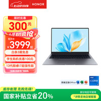 荣耀 HONOR X16 2025 战斗版 十三代酷睿版 16英寸 轻薄本 星空灰