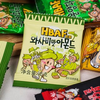 芭蜂韩国休闲零食蜂蜜黄油坚果多口味扁桃仁挚友款200g坚果零食 挚友款坚果礼包 200g*1袋