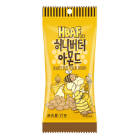 芭蜂韩国进口芭蜂蜂蜜黄油扁桃仁巴旦木杏仁坚果休闲零食原汤姆农场 自选5袋请备注