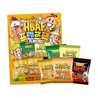 芭蜂韩国休闲零食蜂蜜黄油坚果多口味扁桃仁挚友款200g坚果零食 挚友款坚果礼包 200g*1袋