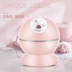 金稻 蒸脸器猫咪版纳米蒸汽喷雾家用器补水仪脸部加湿器冷热双喷