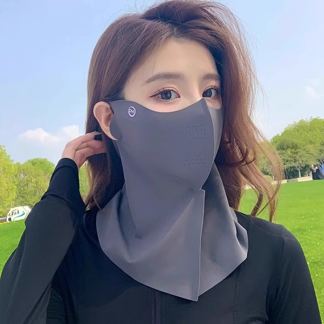 CVCV 女士防晒口罩 5415+12 高倍防晒冰感科技