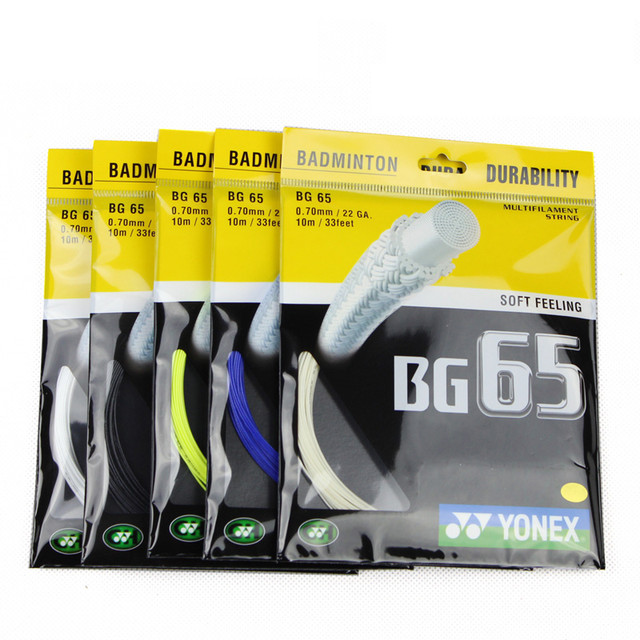 YONEX 尤尼克斯 羽毛球拍线BG65/85/95/98/99耐打高弹性线YONEXyone