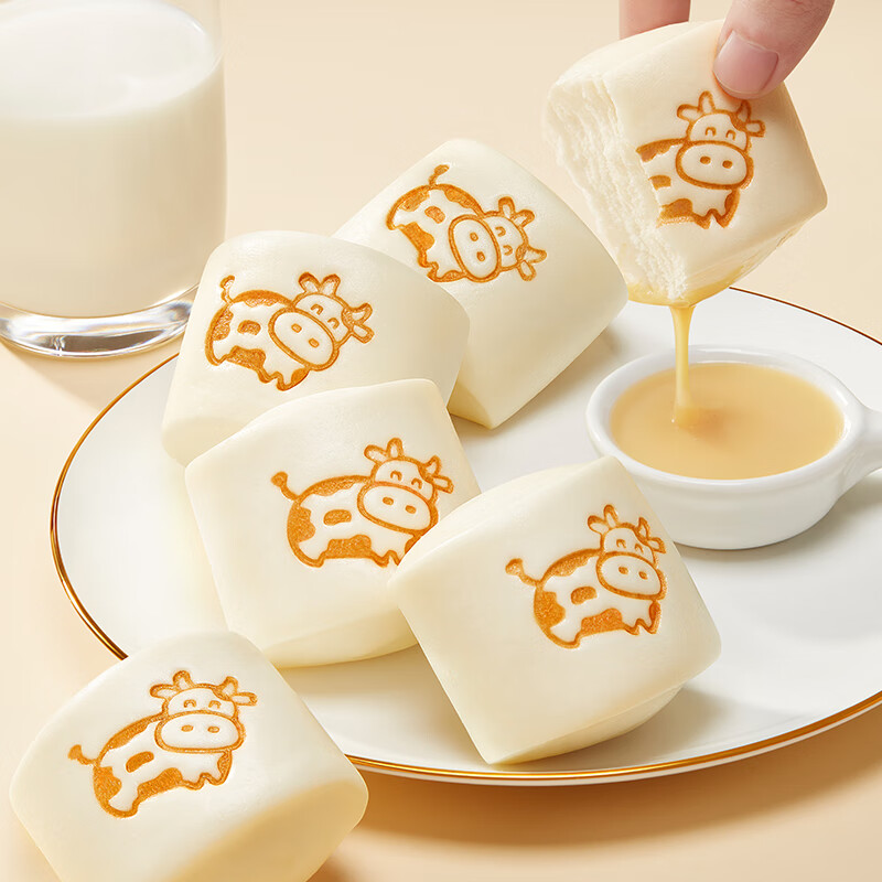 合口味 手工馒头 牛乳馒头