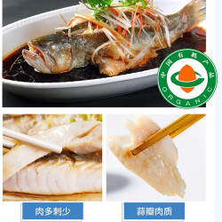 太湖海 孕妇婴儿童食辅 鲜活三去鱼类水产 鲈鱼 300g*3条