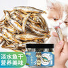 憨憨乐园 小鱼干猫零食天然健康无盐鱼干成幼猫补钙零食40g