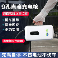 一拓 TO YITUO 家用充电桩9孔便携式直流随车充新能源汽车充电枪红旗eqm5睿蓝7启辰大Vddi远程 9孔3KW