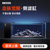 Bessn 贝森25年新款侧滤金晶五线超白玻璃鱼缸血脉觉醒60*30*30cm基础款