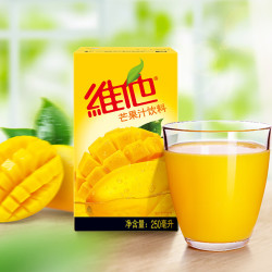 维他 soy 维他奶 维他芒果汁饮料 250ml*12盒