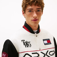 【F1:狂飙飞车电影合作款】Tommy25秋APXGP男斜纹棒球夹克41367