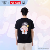 BOY LONDON【泡泡玛特联名】25春夏潮牌朋克印花短袖T恤N01267 米白色 XL