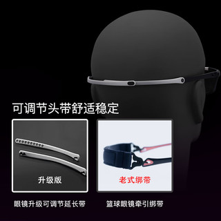 CAPONI 58367 防撞防雾 1.61折射率500度内 运动篮球眼镜