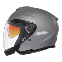 CYRIL赛罗摩托车头盔四分之三盔男女夏季双镜片机车通勤踏板车四季半盔 M(建议53cm-54cm)