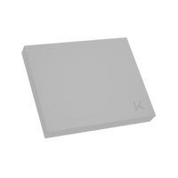 Keep平衡垫瑜伽垫垫子平板支撑核心训练跪垫家用健腹肌轮泡沫跪垫 加厚平衡垫【50*40*6CM】 冰川灰