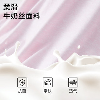 香蜜闺秀（GOSO）女士睡衣女夏季短袖短裤舒适休闲家居服套装可外穿新款 浅绿