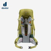 多特（Deuter）登山包 征途5-7日重装大容量户外包 徒步旅行露营探险双肩背包 仙人掌绿-50+10L   