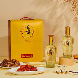 毛铺 金荞酒 42度 500ml*2瓶 礼盒装 苦荞酒