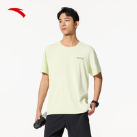 安踏（ANTA）轻风速干T丨短袖T恤男夏季冰丝凉感弹力透气运动吸湿排汗上衣 【吸湿速干】寂静绿5110-5 4XL （195CM）