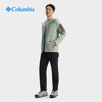 Columbia哥伦比亚户外25春夏男子拒水软壳衣连帽外套WE9423 348 修身版型 L (180/100A)
