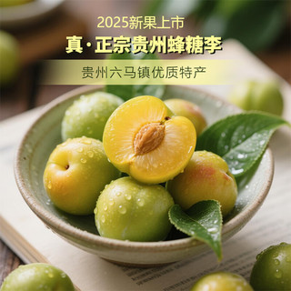 京觅贵州蜂糖李脱骨李子新鲜水果脆甜净重4斤30g+源头直发 4斤30g+【量贩装】