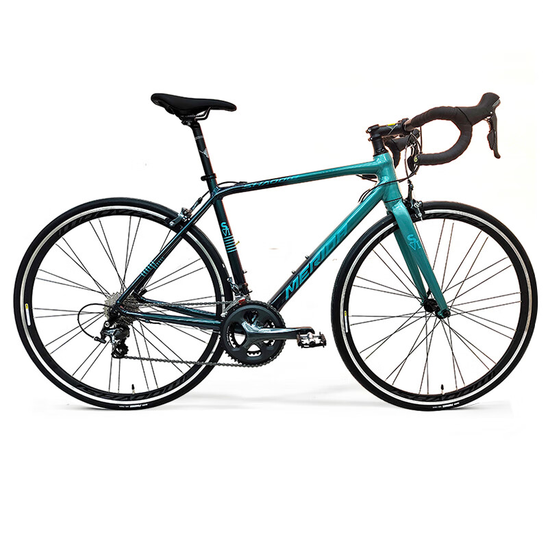 美利達（MERIDA）SHADOW幻影6  公路自行车   培林花鼓 一体牙盘  700*44CM(建议身高145-160CM)