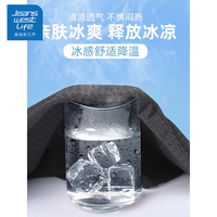 JEANSWEST LIFE2025新款夏季短裤男薄款户外休闲百搭运动网眼透气速干五分裤 (推荐120-140斤)