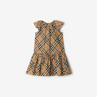 BURBERRY女童 格纹棉质连衣裙 81009901