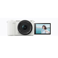 索尼 SONY ZV-E10 II APS-C画幅微单相机 滤镜直出 精准对焦 白色16-50mm标准套装(ZV-E10M2K ZVE10二代)