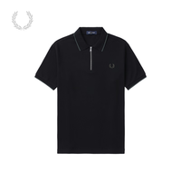 FRED PERRY M9882 麦穗刺绣 黑色 XS 男士POLO衫