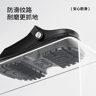 朴西乐步厚底洞洞鞋女外穿2025夏季eva防滑沙滩鞋玛丽珍拖鞋