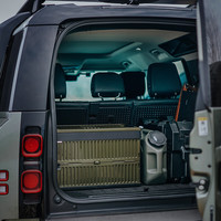 懒人空间可折叠户外收纳箱露营箱车载储物箱加厚大容量多功能便携整理箱子 60L条纹折叠箱-黑色