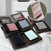 HERORANGE烟熏甜酷单色眼影盘珠光哑光细闪显色自然提亮平价彩妆 15#紫鸢尾