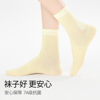 条纹袜子女夏季薄款美式复古中筒纯棉纱线2025运动长袜 经典款 5双装 均码35-39【条纹百搭/无骨不硌脚/束腰防滑】赠运费险