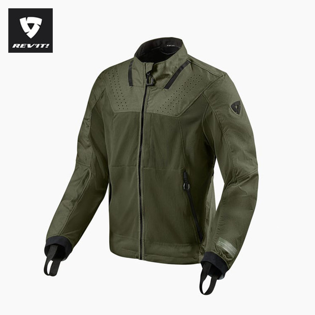 锐飞特 REV'IT! TERRITORY 摩托车骑行服 男士夏季网眼外套 深绿色 M