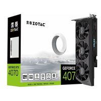 百亿补贴：索泰 GeForce RTX 4070 12G D6 月影 OC 独立电脑主机显卡