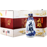 沙洲优黄江南印象花雕十年陈盒装黄酒 苏州特产大米酿造酒整
