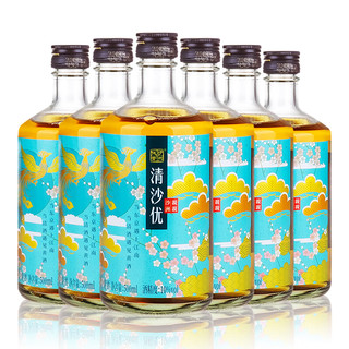 沙洲优黄清沙优六年陈无焦糖色黄酒 苏州特产清爽型米酒整箱装500mL*6瓶 【清沙优六年陈】 500mL 6瓶 整箱装