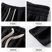 Madallo 莫代尔 白色羊羔绒加厚 女士休闲裤