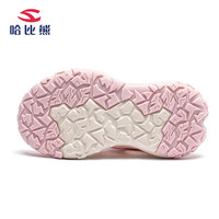 哈比熊儿童运动鞋春夏男女童鞋网面运动跑步鞋男童女童日常百搭休闲鞋 GU8308粉紫 30