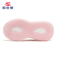 哈比熊儿童运动鞋春夏男女童鞋网面运动跑步鞋男童女童日常百搭休闲鞋 GU7930粉白 29