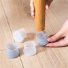 米良品 家用静音耐磨桌脚保护套 20只装