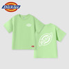 Dickies 童装男童短袖t恤夏季小童薄款纯棉体恤衫女童半袖儿童夏装 苹果绿  140